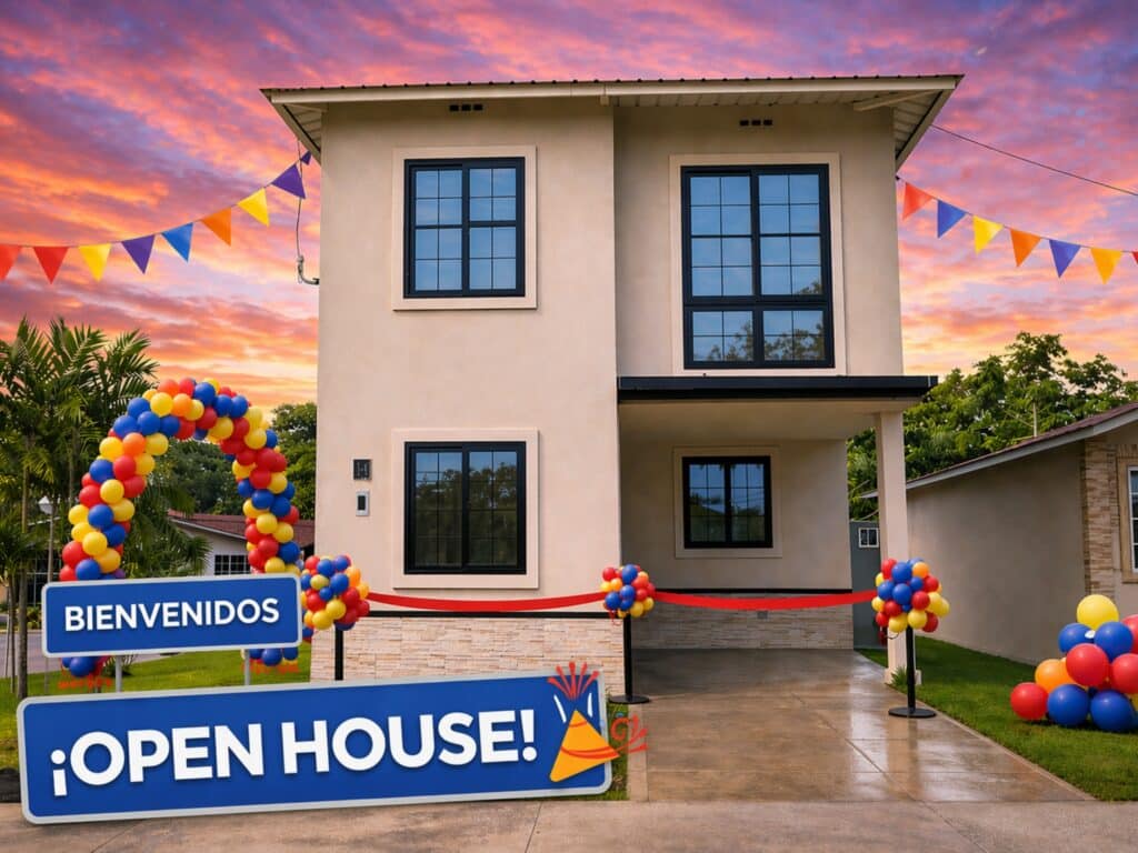 Modelo Legado de Casa Propia durante el Open House, nuevo hogar ideal para familias en Panamá