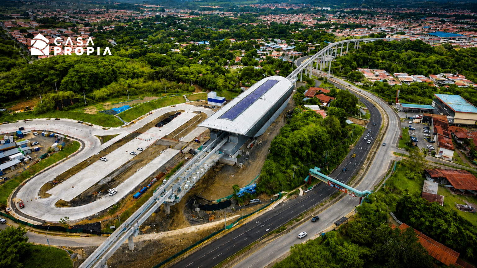 La construcción de la Línea 3 del Metro registra un avance del 77% y continúa impulsando el desarrollo y la conectividad de Panamá Oeste.